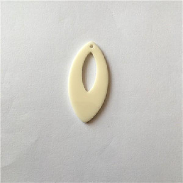 Acrylic Oval-Shaped Charms for Earrings DIY 100pcs