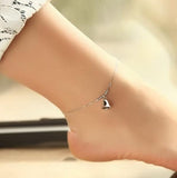 Sweet Vintage 925 Silver Anklets Jewelry Gift 20+4cm