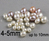 4-5mm Rice Freshwater Pearl Loose Beads DIY Jewelry Material