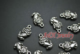 Ancient Silver Chinese Pixiu Alloy Charms For Jewelry Making 20pc/lot