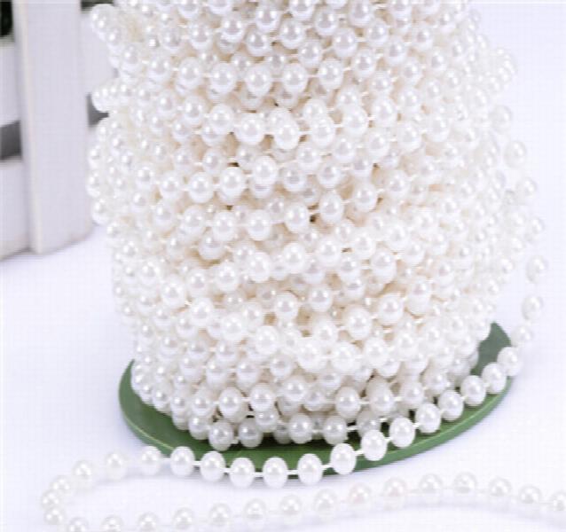 6mm Ivory Pearl String for Craft Wedding decoration