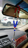 Assyrian Syriac Flag Lamassu Ashur Car/Home/Office Hanging Keychain Necklace