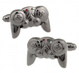 Men's Copper Game Remote Handle Enamel Cuff Links