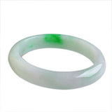 Zheru Jewelry Myanmar Jade 54mm-62mm Bracelet for Mom Girlfriend