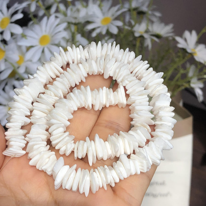 Shell Chip Beads Freshwater Mother of Pearl Beads Jewelry Making DIY
