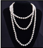 Pearl Necklace Women's Multi-Layer Long Sweater Chain