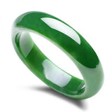 Zheru Jewelry Natural Hetian Jade Green Bracelet 54mm-64mm
