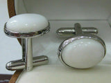 Agate/Emerald Gems Cufflinks for Men