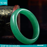 Natural Jade Dongling Jade Bracelet with Certificate Womens Bracelet