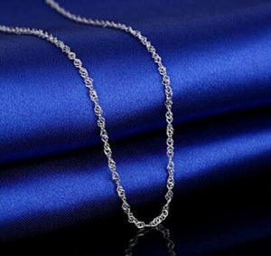 925 Sterling Silver Necklace Women'S Pendant With Chain
