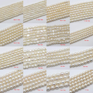 8mm Natural Freshwater Pearls Loose Beads for Jewelry Making DIY