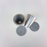 High-Purity Graphite Crucible for High-Temp Silver Smelting