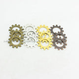 40pcs Steampunk Gears Jewelry Charms 25mm