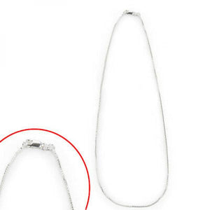 Clearance Sale! 925 Silver Necklace 1mm Thickness