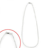 Clearance Sale! 925 Silver Necklace 1mm Thickness