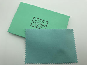 100pcs 10*7cm Silver Polishing Cloth Jewelry DIY Wiping Suede