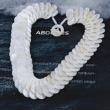 Shell Pearl Statement Necklace