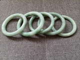 Burmese Jadeite Round Bar 54-64mm Bracelet Princess Jewelry Gift