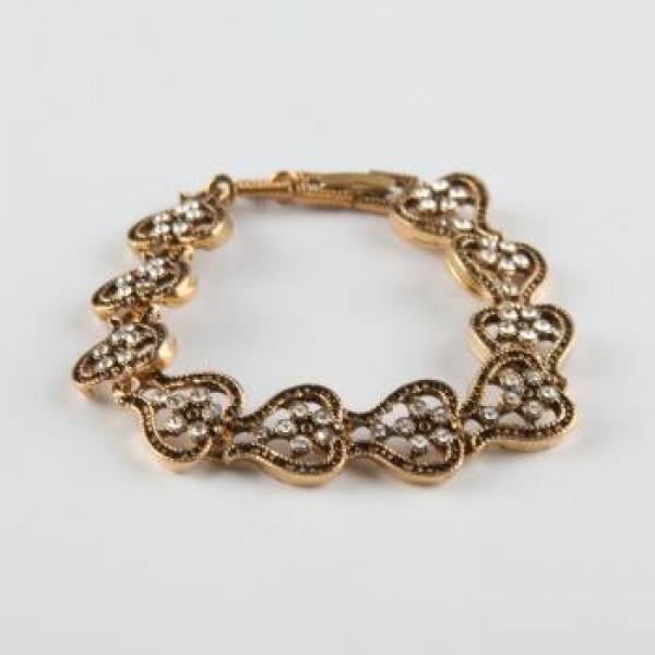 Elegant Silver Charm Bracelet