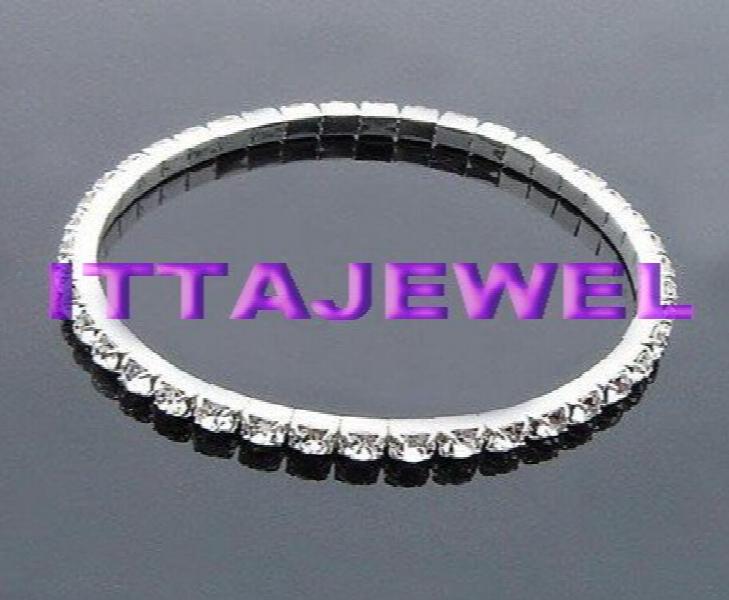 24Pcs Crystal Rhinestone Wedding Bracelet,Free Shipping