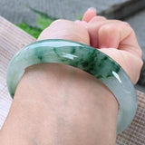 Light Flower Princess Bracelet 54-64mm Natural Myanmar Jade