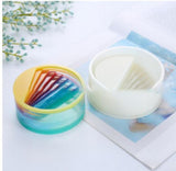DIY Crystal Epoxy Silicone Mold for Plant Pot Candle Holder