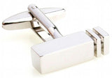 Lepton Classic Rectangle Cufflinks, Simple Design Cufflink Gift