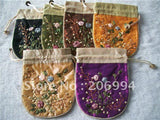 12.5X15cm Silk Embroidery Jewelry Pack Bagging (Many Mixture) 3pc/lot