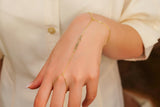 Custom Name Hand Chain Stainless Steel Bracelet