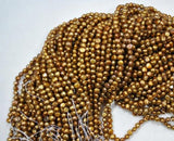 AAA 8-9 MM Top Baroque Beads Brown Freshwater Pearl Jewellery