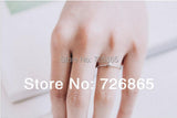 Mini Star Rings Silver Rose Gold-color