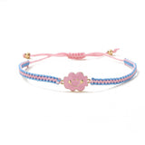 HECHENG Cloud Rope Bracelet, Adjustable Rainbow Bracelet