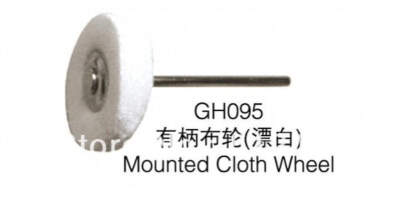 100pcs GH095 Mornted Cloth Wheel Craft Jewelry Polishing Tool
