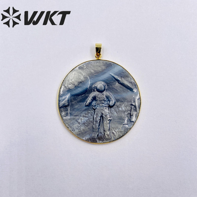 Astronaut's Trumpet Shell Pendant - Lovely Jewelry