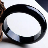 Zheru Jewelry Natural Burma Jade Bracelet 54mm-62mm Princess Mother Girlfriend