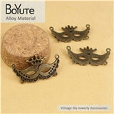 BoYuTe Crown Mask Pendant Charms for Jewelry Making