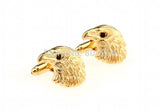 Silver Crystal Eagle Cuff Links Copper Material Men Cufflinks