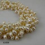 Freshwater Pearl Loose Beads DIY 4-7mm Rice Jewelry Making