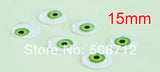 200pcs 15mm Green Pupil Eyes for DIY Manual Toy Eyes