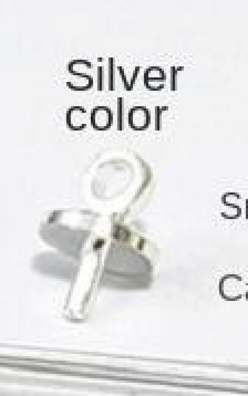 100 pcs Small Flat Cap for 10mm/12mm Glass Ball Pendant Bottle Accessories