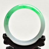 Certified Natural Myanmar Emerald Green Jade Bracelet