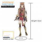 Shield Hero Anime Characters Acrylic Display Stand Model Writing Desk Ornaments