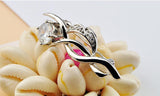 925 Sterling Silver Brooch Zircon Inlaid Solid Silver Accessories