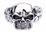 Gothic Skull Stainless Steel Bracelet Men's Jewelry