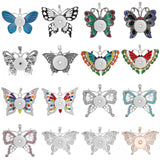 10Pcs/lot Metal Snap Pendant Necklace for 18mm Snap Button DIY Jewelry