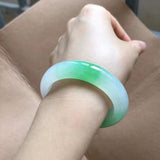 Two-color Princess Jadeite Bracelet, 54mm-64mm