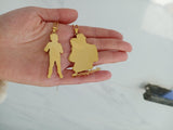 Custom Stainless Steel Photo Necklace for Birthday Christmas