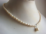 Charming Women Jewellery Freshwater Pearl Necklace Pendant Jewelry