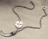 925 Sterling Silver Tassel Bracelet Women Jewelry