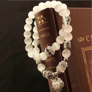 Original Crystal Opal Long-life Lock Bracelet for Women